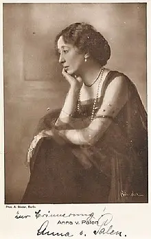 Anna von Palen Biography